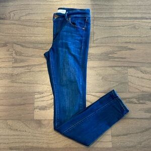 LOFT Dark Wash Skinny Jeans - Size 00